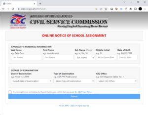 onsa csc|The Online Notice of .